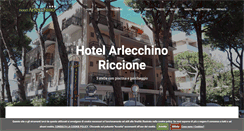 Desktop Screenshot of hotelarlecchinoriccione.it
